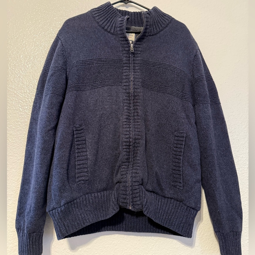 Boston Traders Dark Blue Fleece Jacket